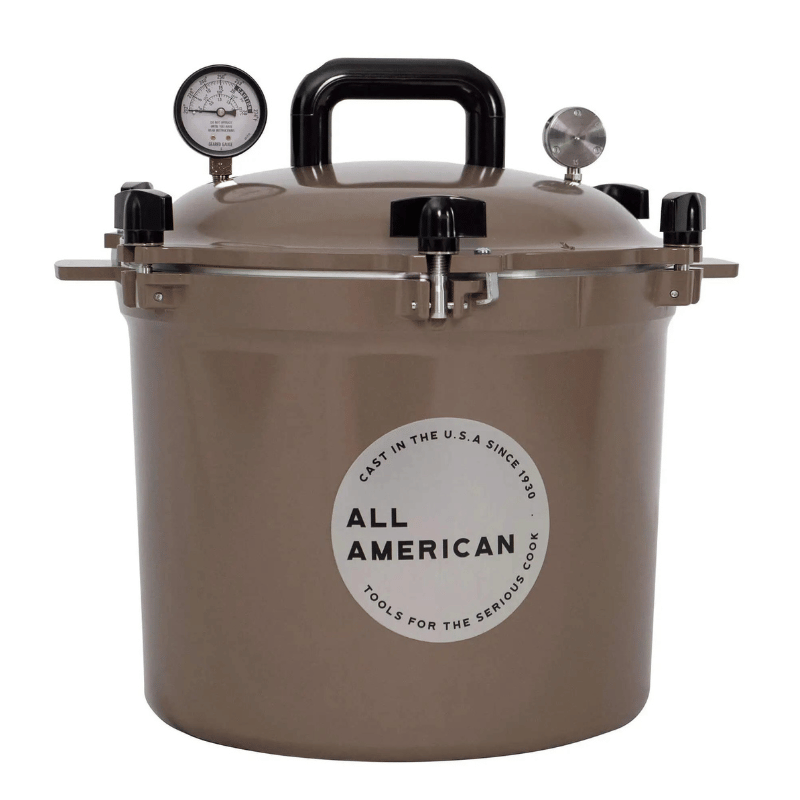 Durable and long-lasting pressure canner for versatile cooking and canning