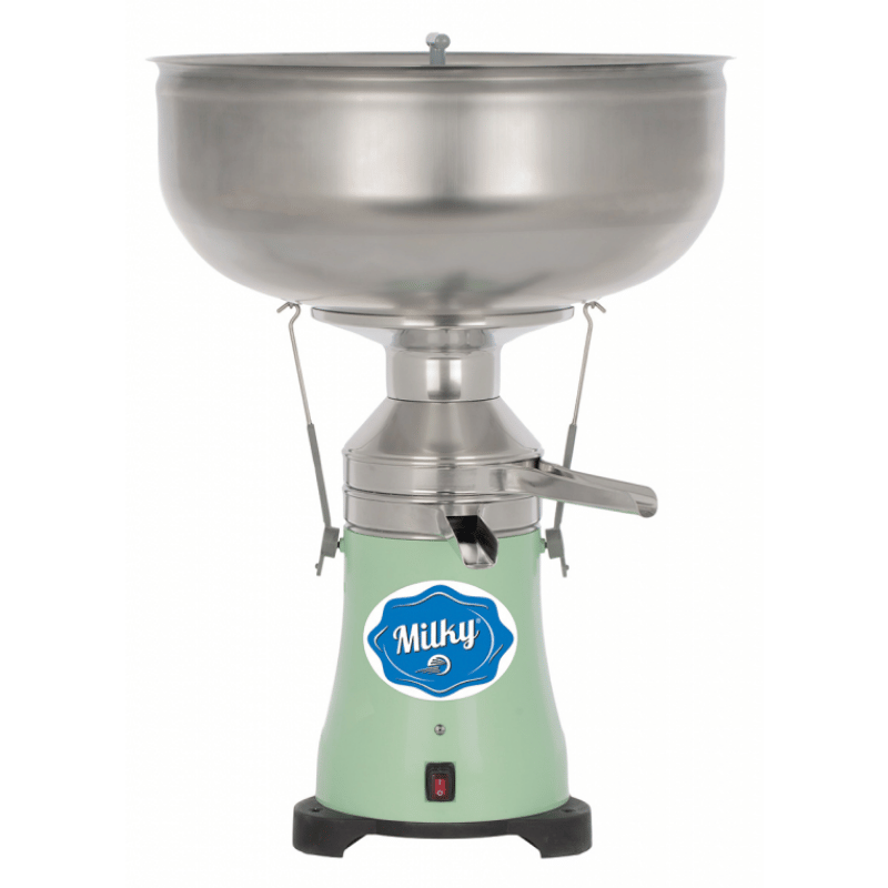 Milky Electric Cream Separator FJ130 ERR - 34 gallons/hour for Homesteading - Stainless Steel and Aluminum