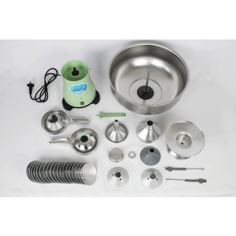 Milky Electric Cream Separator FJ130 ERR SS - 34 gallons/hour for Homesteading - Additional Stainless Steel Disks