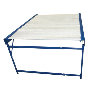 Skirting table with legs