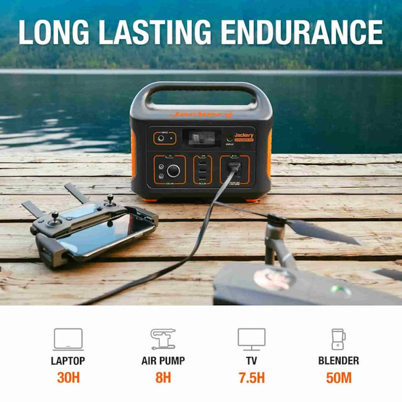 Jackery Explorer 500 Portable Power Station lakeview