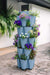 5 Tier GreenStalk Original Vertical Planter | Glacier Blue (Basket Weave Texture) 