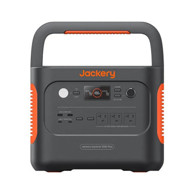 jackery explorer 100 plus portable power station front view 2