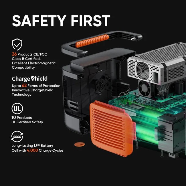 jackery explorer 100 plus portable power station safety