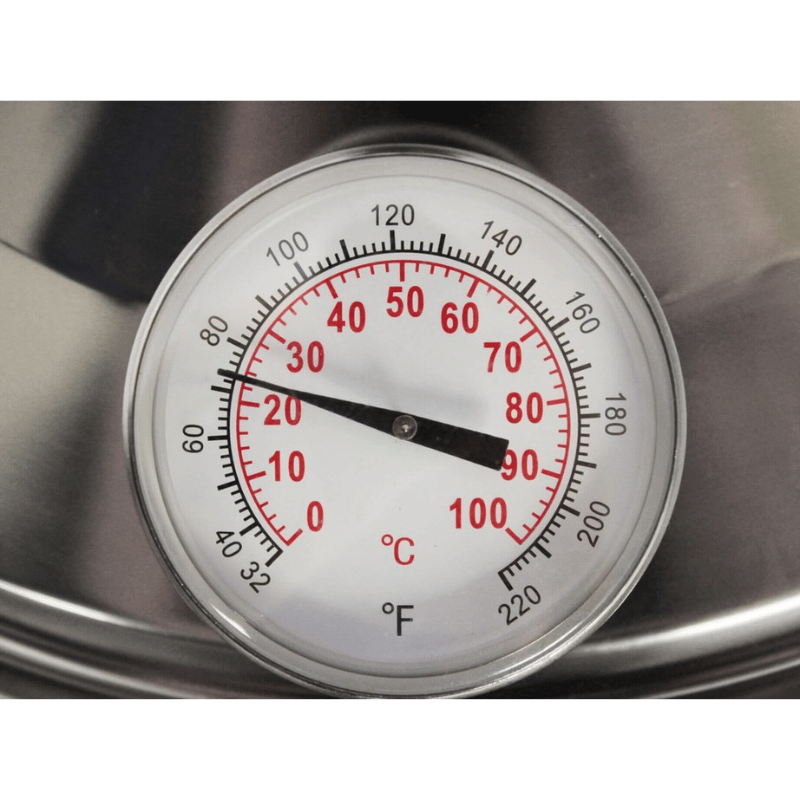 Temperature control from Milky mini milk pasteurizer